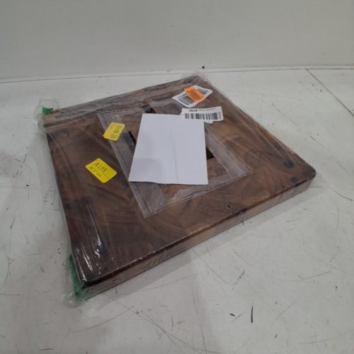 IRONWOOD CHARLESTON END GRAIN BOARD CHEF'S CUTTING BOARD - 14" X 14" X 1.25" - ACACIA WOOD image 3