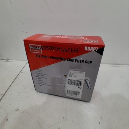 RODAC AIR RUST-PROOFING GUN WITH CUP - SILVER/RED (MODEL: RDAP7) image 6