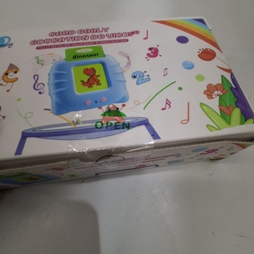 TIMINGSXD FLASH CARD LEARNING TOY WITH 112 CARDS - BLUE (MODEL: CA001-BLUE) image 3
