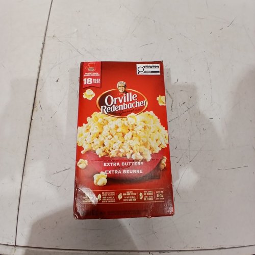 18PK ORVILLE REDENBACHER MICROWAVE BUTTERY FLAVOUR POPCORN - 1.47KG image 4