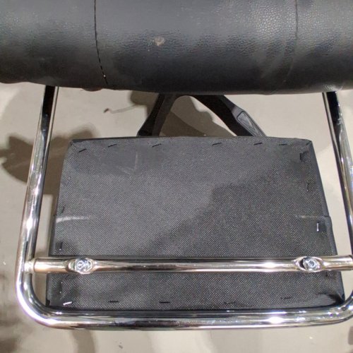 WINGOMART HIGH-BACK GAMING CHAIR WITH RGB LED LIGHT AND FOOTREST - BLACK image 3