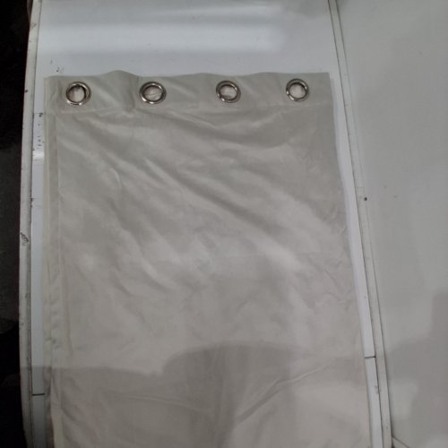 1 PANEL POLYESTER VELVET WINDOW CURTAIN DRAPE - 94"X50" - BEIGE image 4