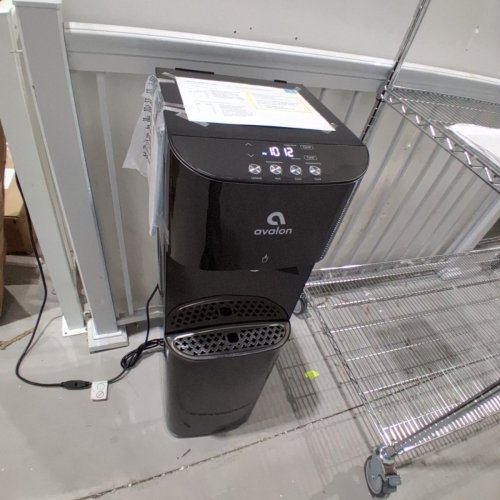 AVALON BOTTOM LOAD WATER DISPENSER 3 TEMPERATURES, SELF CLEANING - 5 GAL - BLACK (MODEL:A14BLK) image 4