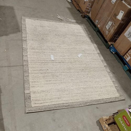 MOHAWK HOME HERITAGE COLLECTION DECORATIVE AREA RUG - 5FT X 7FT - WHITE / GREY (MODEL:1985988) image 2