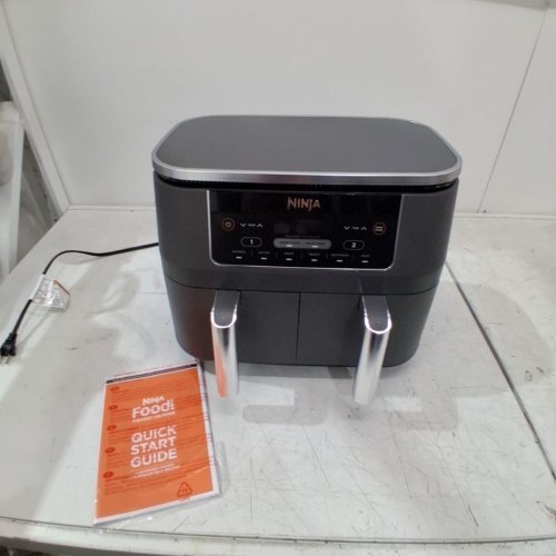 NINJA FOODI 6-IN-1 MATCHCOOK DUAL BASKET AIR FRYER - 8QT. TOTAL CAPACITY - BLACK (MODEL: DZ201) image 3
