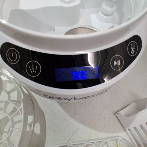 BABYBREZZA BOTTLE WASHER PRO 3-IN-1 WASHER/STERILIZER/DRYER - HOLDS 4 BOTTLES - BLACK/WHITE (MODEL: BRZ0103) image 2