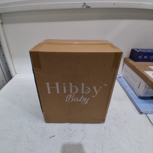 HIBBY BABY NON-SLIP BATH SEAT ON SUCTION CUPS WITH LED TEMPERATURE DISPLAY AND ACCESSORIES - 6M+ - BEIGE image 2