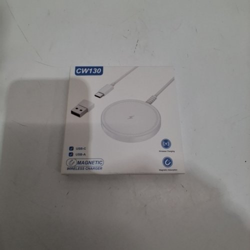 BENFEI 2-IN-1 MAGENETIC WIRELESS CHARGER USB-A / USB-C - 15W OUTPUT - BLACK - (MODEL: CW130) image 4