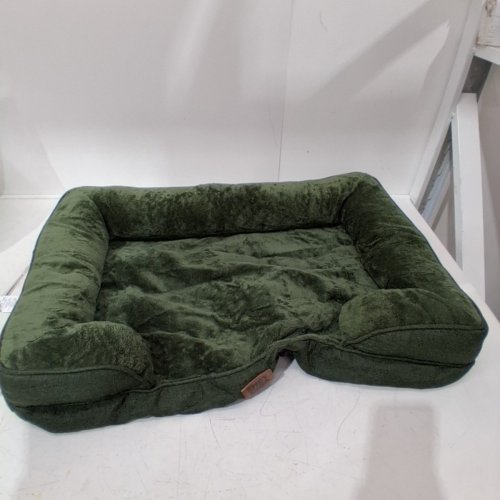 EHEYCIGA MEMORY FOAM ORTHOPEDIC DOG BED WITH SIDES - SMALL - DARK GREEN image 3