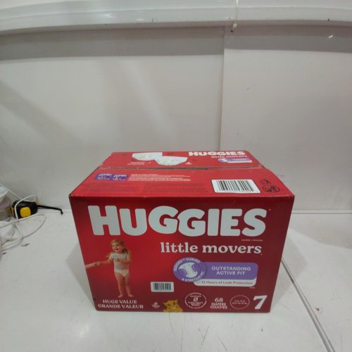 68PK HUGGIES LITTLE MOVERS BABY DIAPERS - SIZE 7 (41LBS+) - DISNEY THE LION KING LIMITED EDITION (MODEL: 53440) image 2