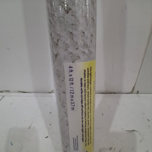 WOVEN BETTER THAN PAPER BULLETIN BOARD ROLL - 4FT X 12FT - BEIGE - (MODEL: TCR77409) image 3