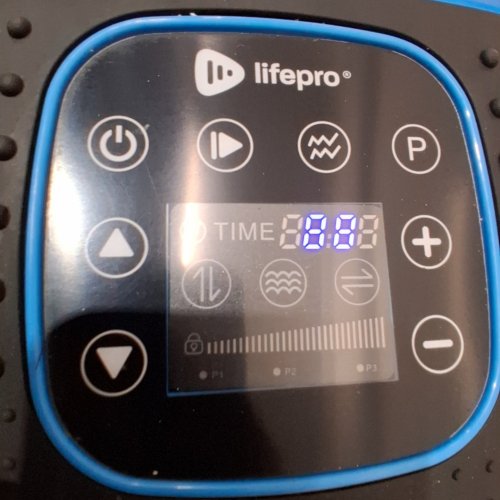 LIFEPRO RUMBLEX 4D VIBRATION PLATE EXERCISE MACHINE - BLUE (MODEL: LP-RMXPLS-BLU) image 2