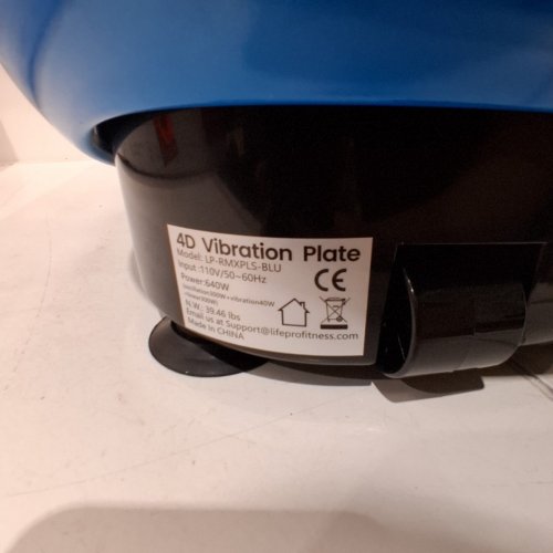 LIFEPRO RUMBLEX 4D VIBRATION PLATE EXERCISE MACHINE - BLUE (MODEL: LP-RMXPLS-BLU) image 5