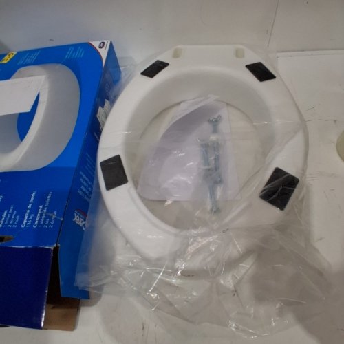 CAREX HEALTH BRANDS 3.5" TOILET SEAT ELEVATOR - ELONGATED image 2
