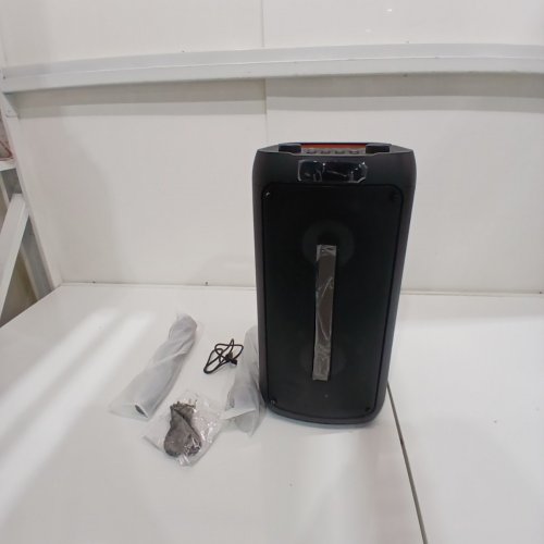 3PC GESNADA PORTABLE KARAOKE BLUETOOTH SPEAKER WITH 2 WIRELESS MICROPHONES - 60W - BLACK (MODEL: K68) image 4