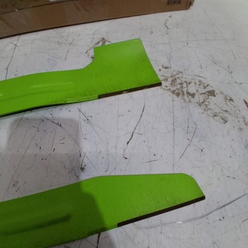 2PC EGO POWER HIGH-LIFT BAGGING BLADE REPLACEMENT LAWN MOWER BLADES - FOR EGO 21" MOWER - (MODEL:AB2102D) image 3