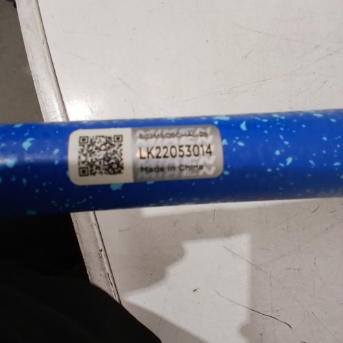 MIKEN CHAOS ALLOY SLOWPITCH SOFTBALL BAT SERIES - 34" - 28 OZ - BLUE / SPECKLED (MODEL:AMZCHA-3-28) image 2