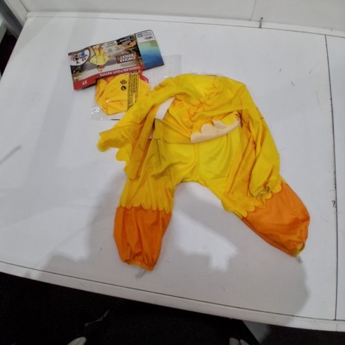 3PC RUBIES CHICKEN COSTUME - 2T -YELLOW AND ORANGE image 3