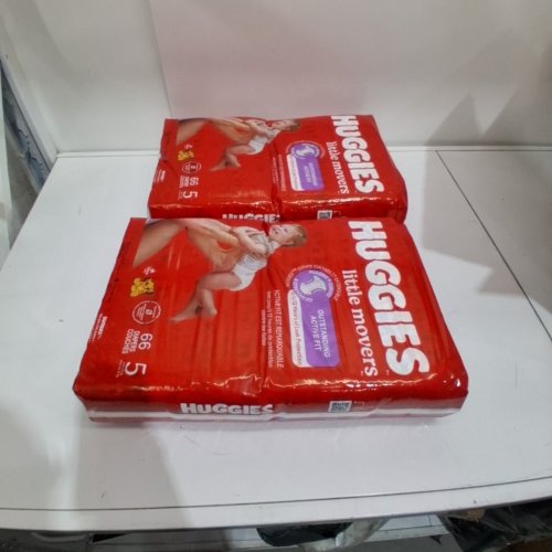 132PK HUGGIES LITTLE MOVERS DIAPERS - SIZE 5 (27+LBS) - DISNEY BABY LION KING (MODEL: 56316) image 2