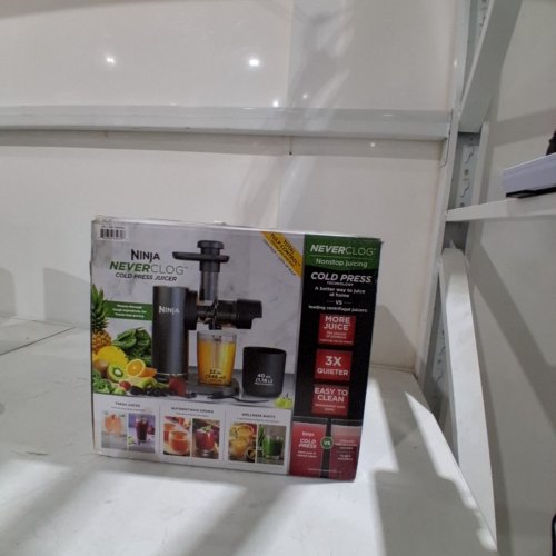 NINJA NEVER CLOG COLD PRESS JUICER - 150W - BLACK (MODEL: 2555552/JC155CCO) image 5