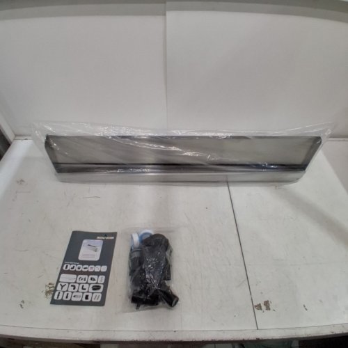 LONGRUN WALL-MOUNT WATERFALL FAUCET - 12" - SILVER image 3