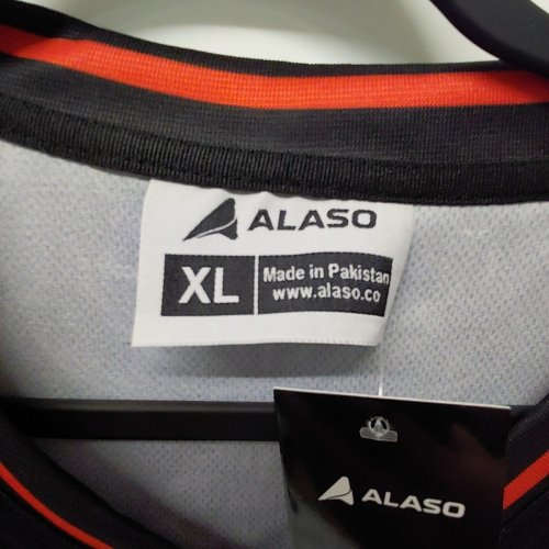 ALASO HAITI WORLD CUP SOCCER JERSEY -EXTRA LARGE - BLACK image 3