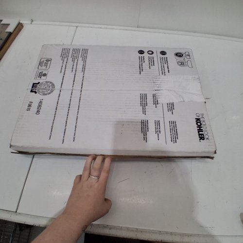 KOHLER BREVIA ELONGATED TOILET SEAT - FITS BOWLS 18-5/8" - WHITE - (MODEL: ‎1408240) image 3