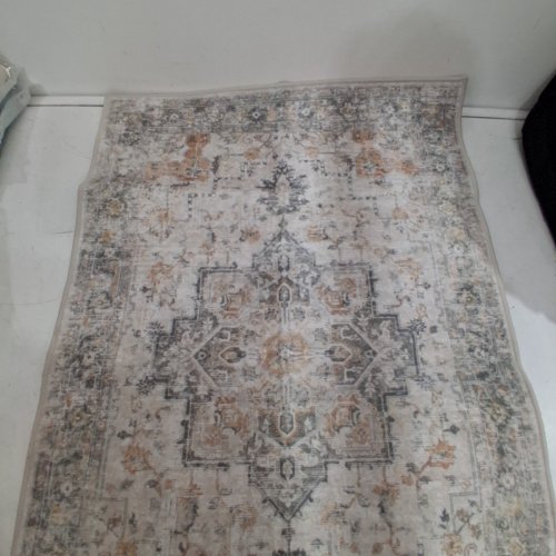 GENIMO WASHABLE ENTRYWAY AREA RUG - 2FT X 3FT - LIGHT TAUPE BROWN (MODEL: AR1005) image 3