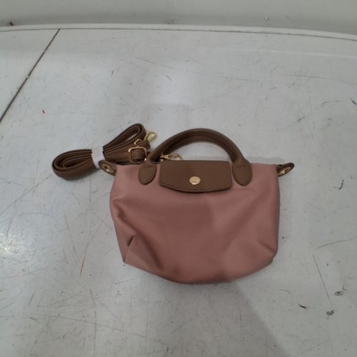 MINI CANVAS HANDBAG / CROSSBODY - PINK image 2
