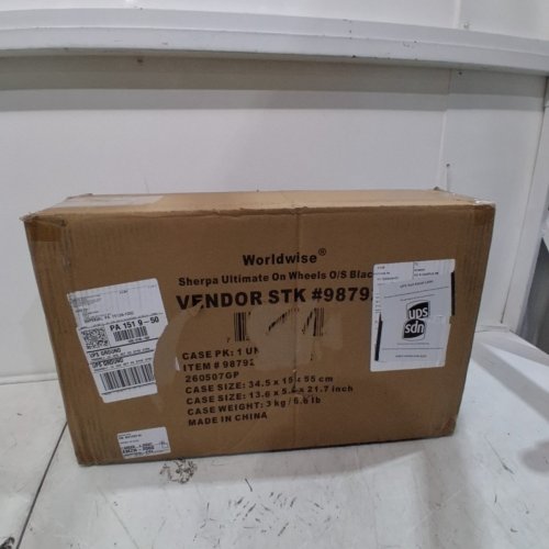 SHERPA BY WORLDWISE ULTIMATE ON WHEELS PET CARRIER, ONE SIZE (21") - BLACK (MODEL: 98792) image 4
