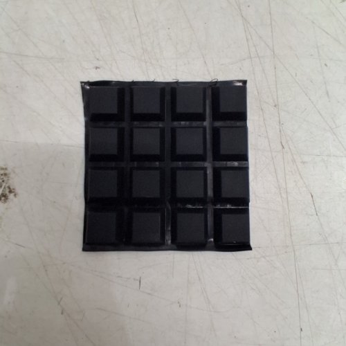 16PK ADHESIVE RUBBER FEET UMPER PADS FOR ELECTRONICS - BLACK image 4