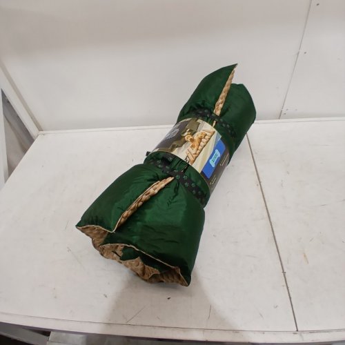 BRENT WOOF REVERSIBLE TRAVEL COOLING PET MAT - 26" X 43" - GREEN/KHAKI (MODEL: 1935076) image 4