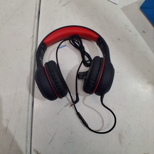 MPOW KIDS WIRED HEADPHONES - RED/BLACK-MODEL#BH297B image 3