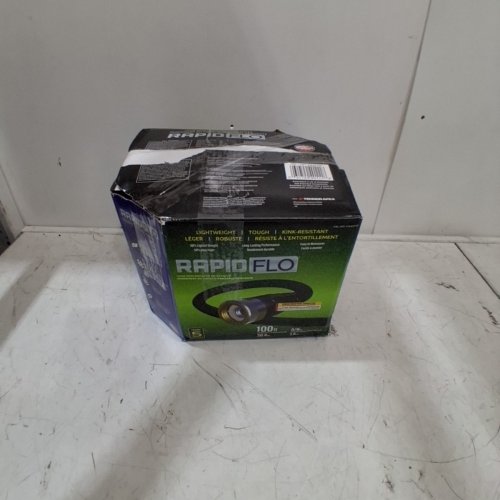 RAPID FLO COMPACT KINK RESISTANT GARDEN HOSE - 100FT - BLACK (MODEL: 1845730) image 5