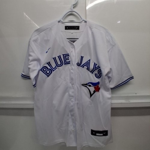 UNISEX ADULT NIKE TORONTO BLUE JAYS #22 "CLEMENT" BASEBALL JERSEY - EXTRA LARGE - WHITE/BLUE image 2