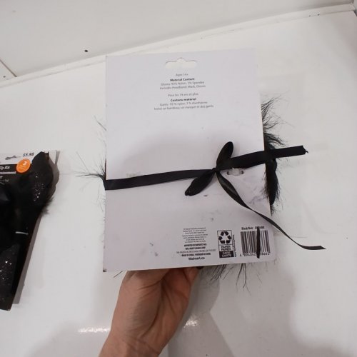 WAY TO CELEBRATE! DARK ANGEL COSTUME ACCESSORY KIT - OSFM - BLACK image 3
