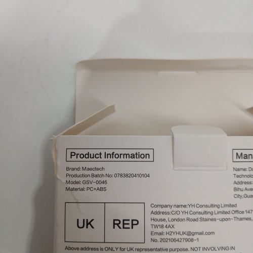 MAECTECH PORTABLE FAST CHARGING BATTERY HANDLE POWER BANK FOR DJI OSMO POCKET 3/4/4P - BLACK (MODEL: GSV-0046) image 2