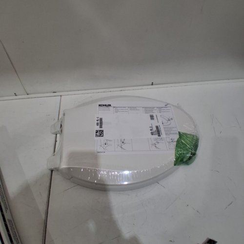 KOHLER CACHET ELONGATED TOILET SEAT - FITS BOWLS 18 5/8" - CREAM WHITE (MODEL: 4636-RL-0) image 2