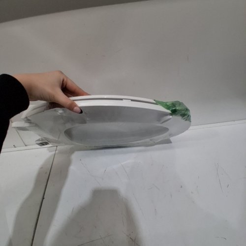 KOHLER CACHET ELONGATED TOILET SEAT - FITS BOWLS 18 5/8" - CREAM WHITE (MODEL: 4636-RL-0) image 3