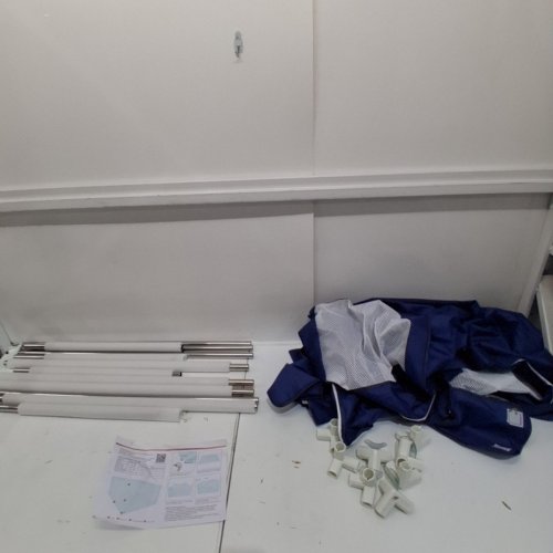 GENERIC TURN TUBE BABY PLAYPEN PLAY YARD FENCE - 30" X 30" - BLUE image 2