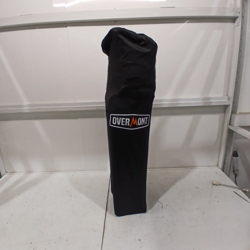 OVERMONT OVERSIZED FOLDING CAMPING CHAIR FULLY PADDED WITH COOLER POCKET - 39" - GREY image 5