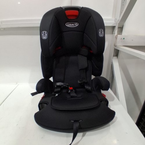 GRACO TRANZITIONS 3-IN-1 HARNESS/HIGHBACK/BACKLESS BOOSTER CAR SEAT - 100LBS MAX/CAP - PROOF/BLACK (MODEL: 2035724) image 3