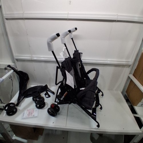 DREAM ON ME VOLGO TWIN UMBRELLA STROLLER - BLACK - (MODEL: 446-BLK) image 4