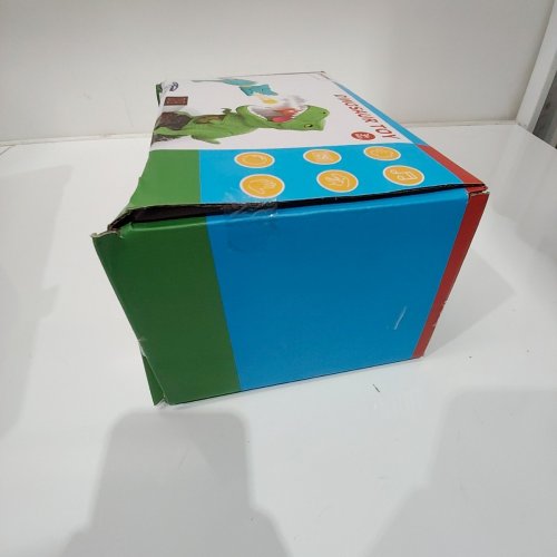 JUKUDAHU MOVEABLE DINOSAUR SHOOTING TOY - GREEN / BLUE image 3