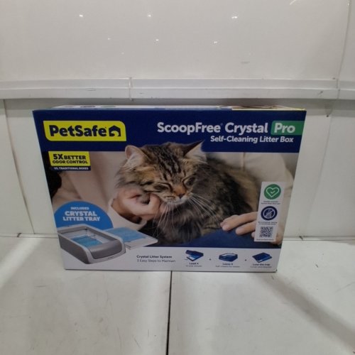 PETSAFE SCOOPFREE SELF-CLEANING LITTER BOX - GREY/LIGHT GREY - (MODEL: PAL00-16805) image 5
