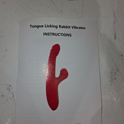 RABBIT DUAL DILDO AND VIBRATOR - 7 SPEED MODES - PINK image 3