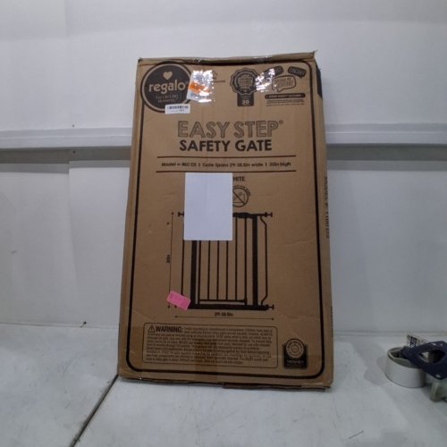 REGALO EASY STEP SAFETY GATE - 29"- 38.5" - WHITE (MODEL : 1160-DS) image 3