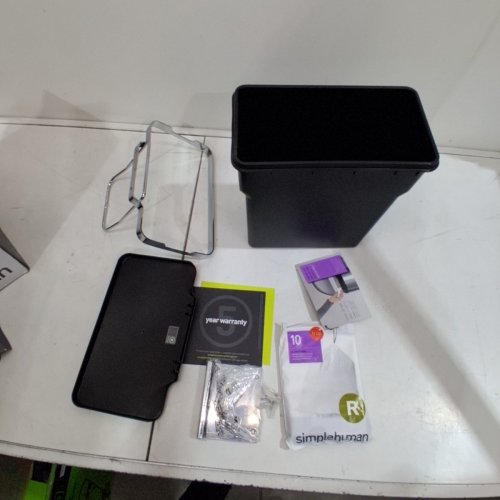 SIMPLEHUMAN 10L IN-CABINET GARBAGE CAN - BLACK image 3