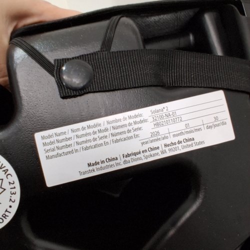 DIONO SOLANA 2 LATCH BACKLESS BOOSTER CAR SEAT WITH CUPHOLDERS AND REMOVABLE WASHABLE COVER - FOR KIDS 40-120LBS - CHARCOAL BLACK (MODEL: 32100-NA-01) image 2