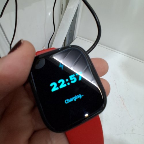 AYCY SMART WATCH FITNESS TRACKER FOR IOS & ANDRIOD - 1.85" TOUCHSCREEN - RED (MODEL: P114) image 2